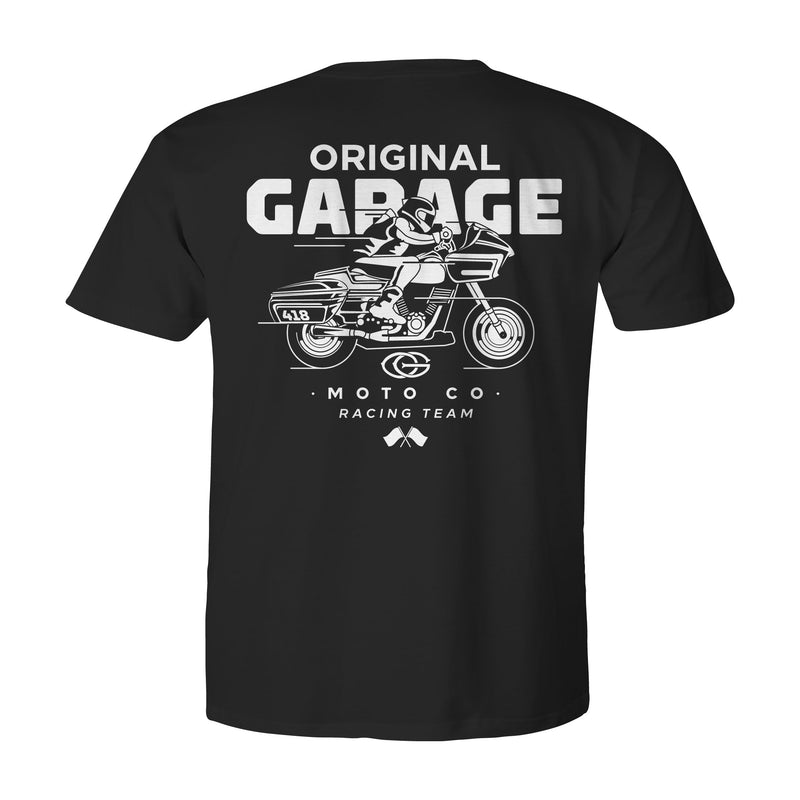 Bagger Racing Tee - Black