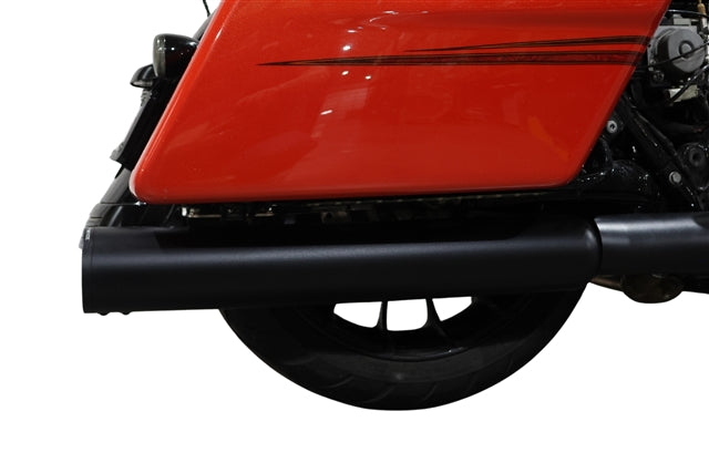 Tab Performance 4" Blunt Force Slip-Ons '17 Up (Not Trikes), Chrome - BLUNT-FORCE-SERIES-17-UP-NOT-TRIKES-CHROME For Harley Touring 2017-2026