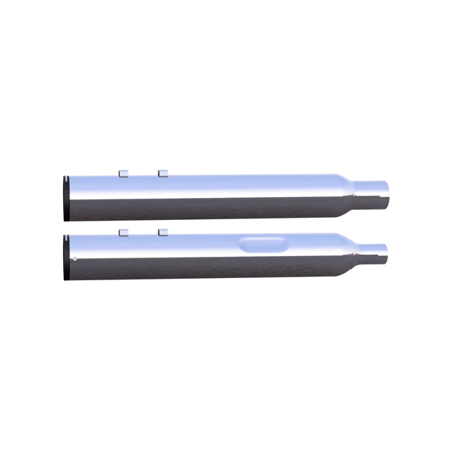 Tab Performance 4" Blunt Force Slip-Ons '95 '16 (Including '17 - BLUNT-FORCE-SERIES-95-16-INCLUDING-17-UP-TRIKES-CHROME For Harley Touring 1995-2026