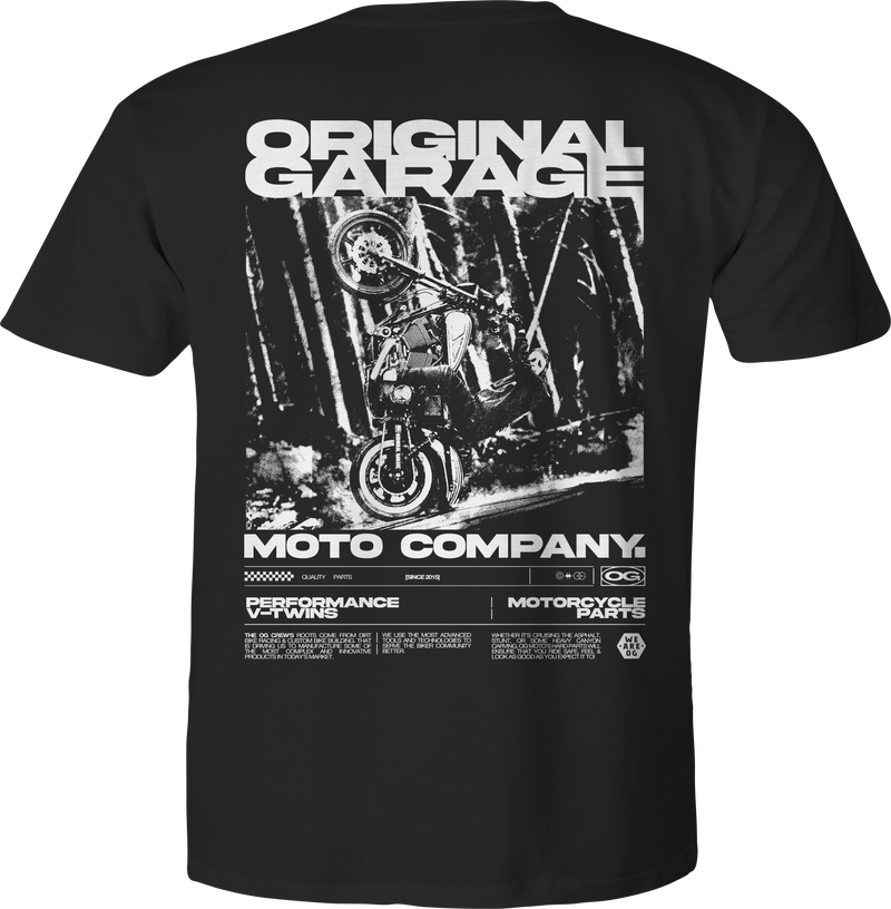 Built To Ride Tee - Black