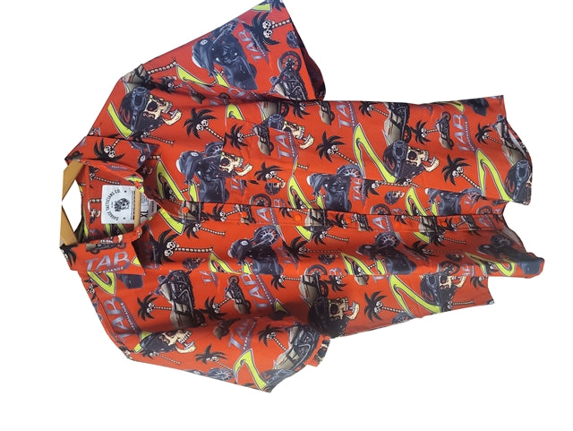 Tab Performance Button Up Rally Shirt by Savage Tacticians - Medium BUTTON-UP-RALLY-SHIRT-M-MEDIUM