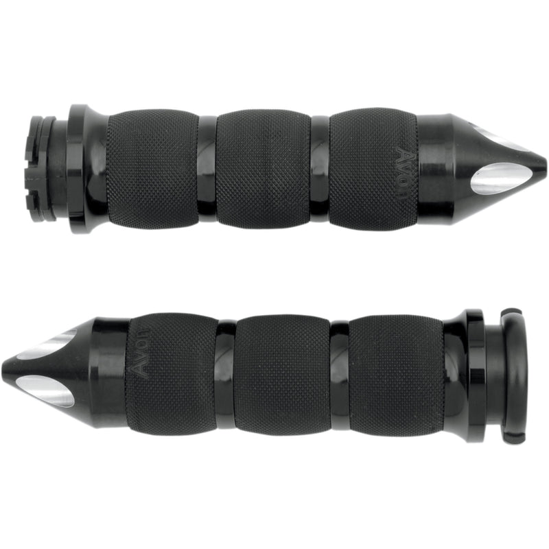 Avon Air Cushion Grips - AIR-90-ANO-SPK For Harley Motorcycles 1980-2022