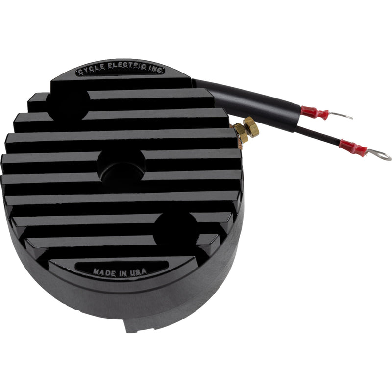 CYCLE ELECTRIC INC DS-313070 CE-540L Low Output Generator-Mounted Regulator with Updated End Plate Regulator - 12 V - Low Output