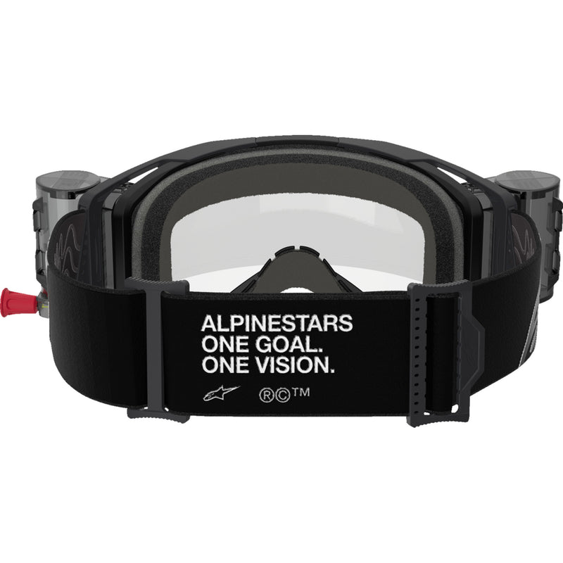 ALPINESTARS GOGGLES 2601-3769 5101125-1529 Vision 8 Corp Roll-Off Goggle Vision 8 Roll-Off Goggle - Corp - Black - Clear