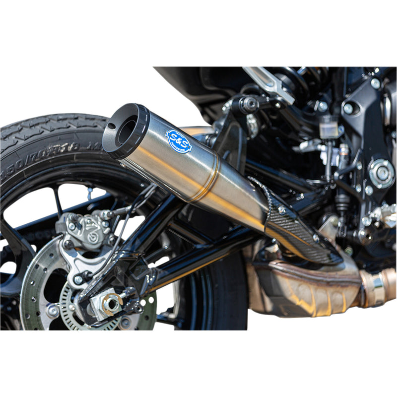 S&S Cycle Grand National Muffler - 550-0854 For Indian FTR 2019-2020