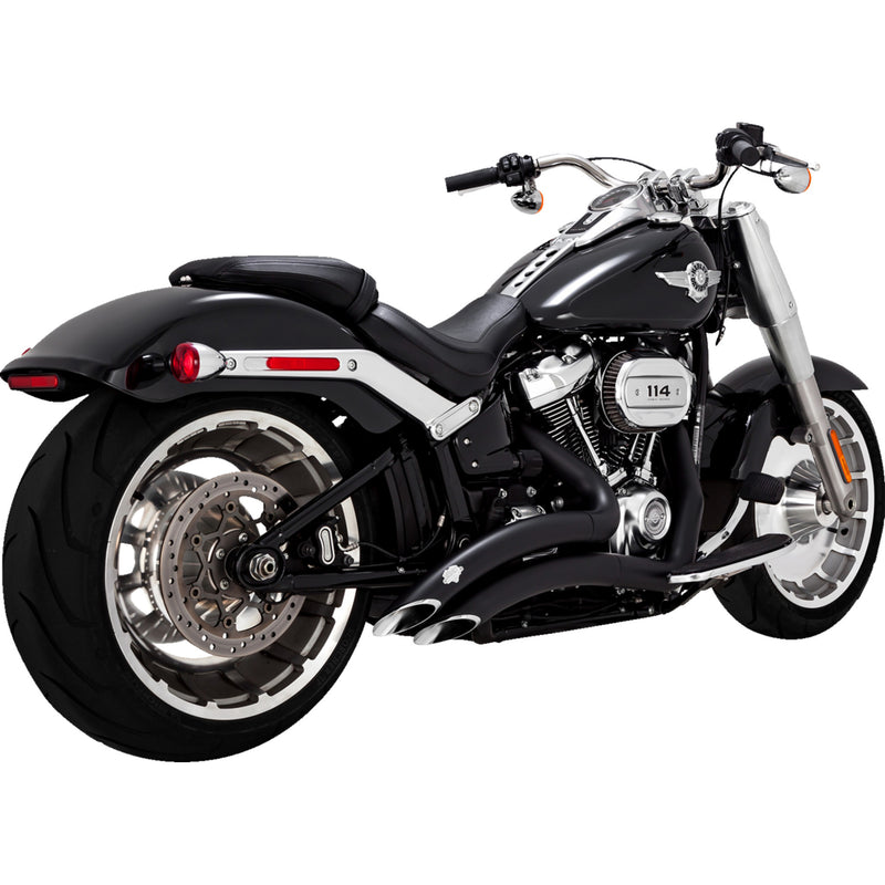 Vance & Hines Big Radius 2-Into-2 Exhaust System - 46375 For Harley Softail 2018-2024