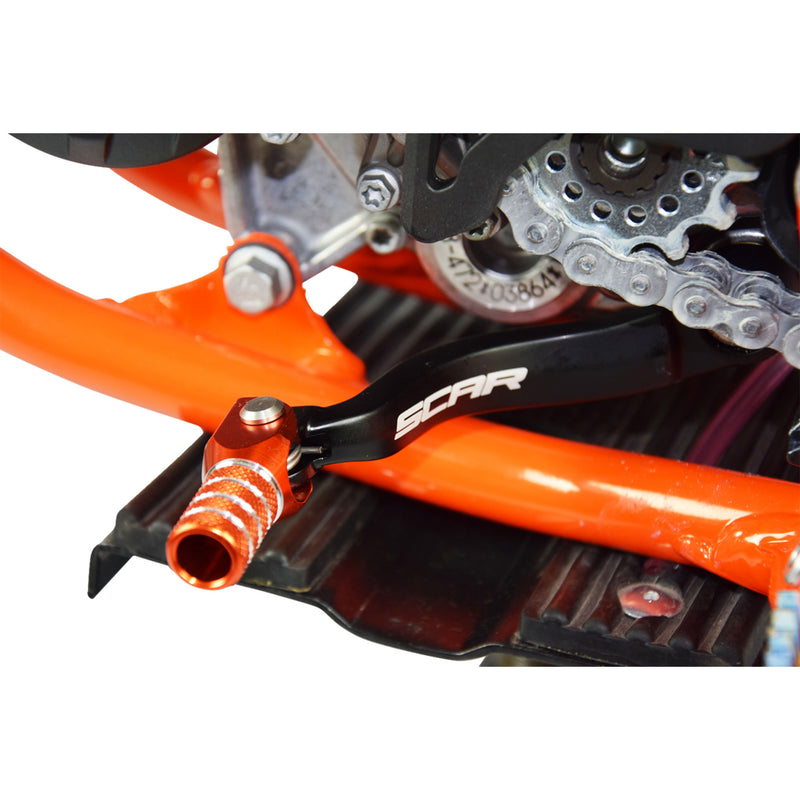 Scar Shift Lever - GSL515 For KTM Dirt Bikes 2017-2026 | Husqvarna Dirt Bikes 2017-2026 | Gas Gas Dirt Bikes 2021-2026