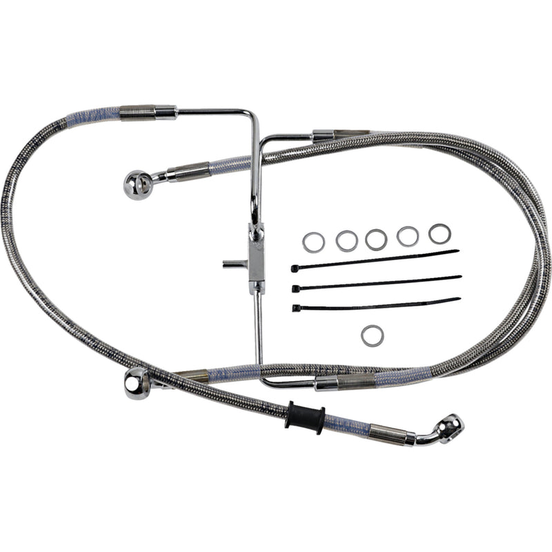 Drag Specialties Brake Line - 1741-5847 For Harley 1200 Roadster 2016-2020