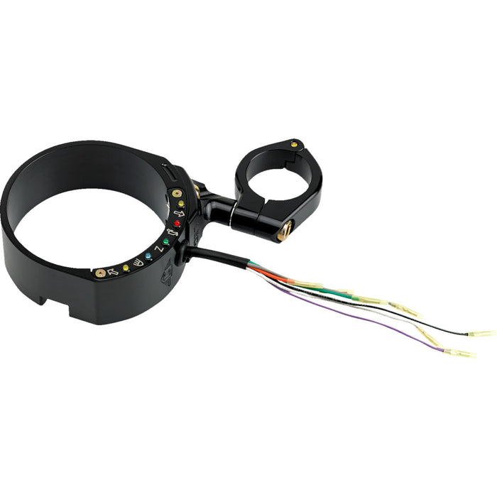 JOKER MACHINE 2210-0648 10-308B Speedometer Side Mount - Black