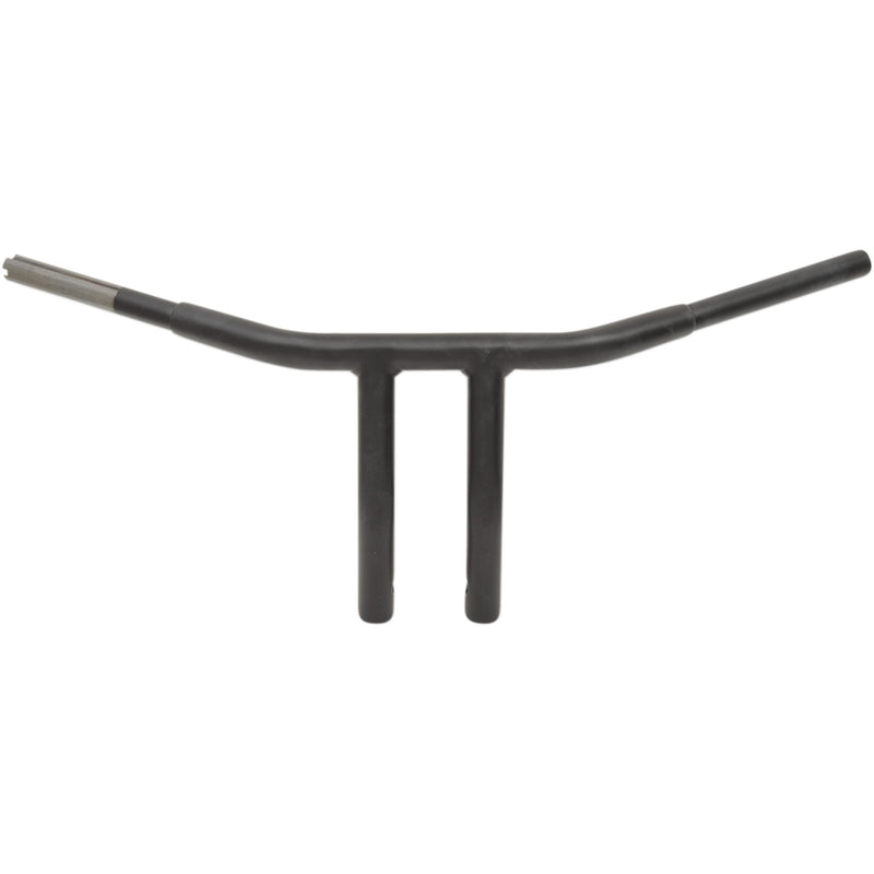 DRAG SPECIALTIES 0601-4276 1-1/4" Buffalo T-Bar 8" - tbw - flat black
