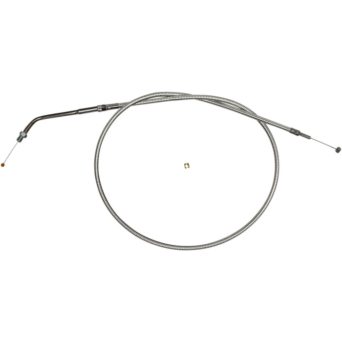 MAGNUM SHIELDING DS-3307 3307 Sterling Chromite II® Braided Cable for Harley-Davidson — Throttle - 42-1/2"