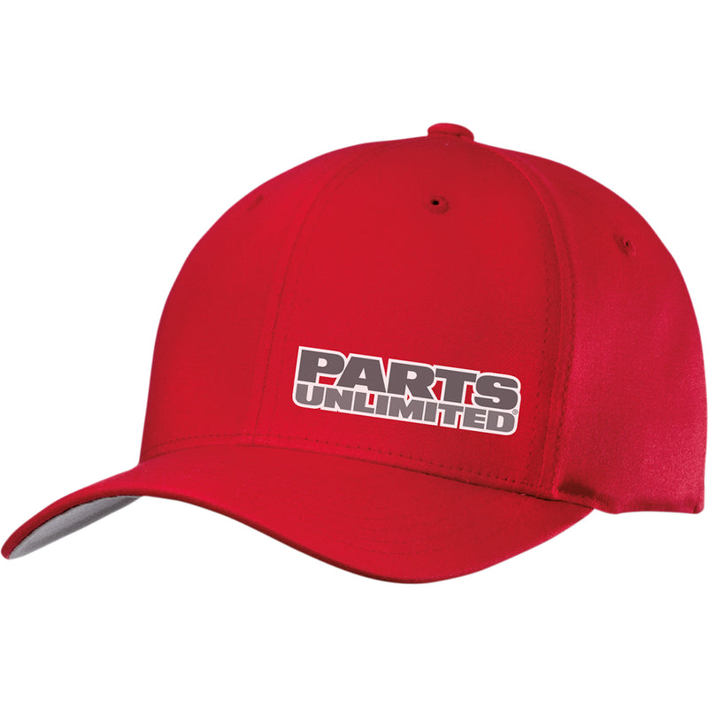THROTTLE THREADS 2501-2596 PSU29H51RDSM Parts Unlimited Curved Bill Hat red - small/medium