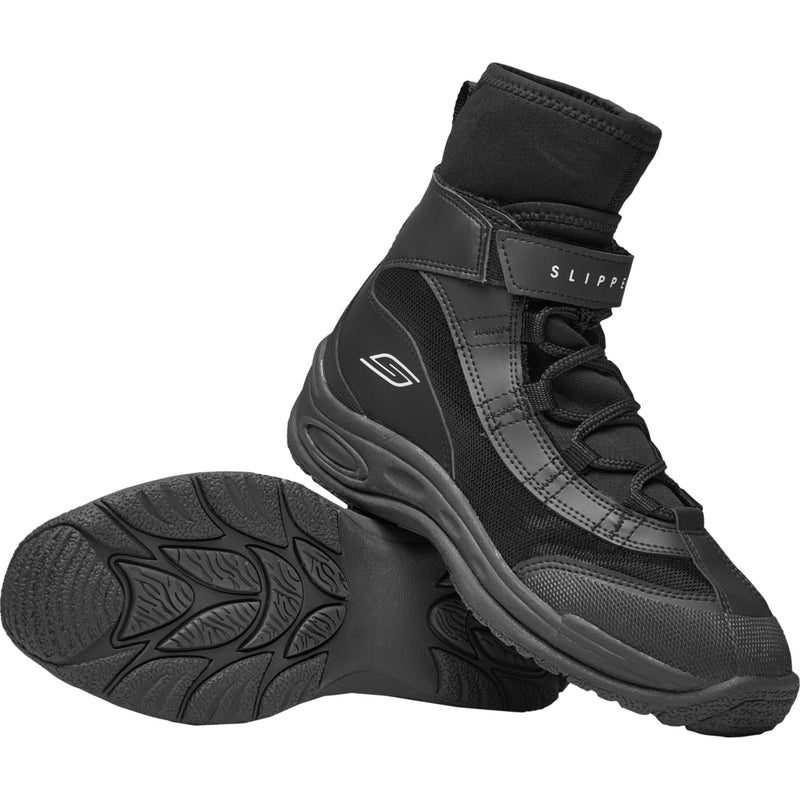 SLIPPERY Liquid Race Boots Black
