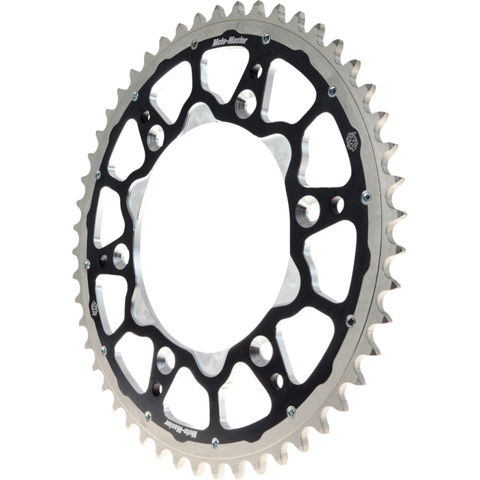 MOTO-MASTER 1211-2103 620023248 Fusion Series Dual Ring Rear Sprocket 48 tooth - black - honda
