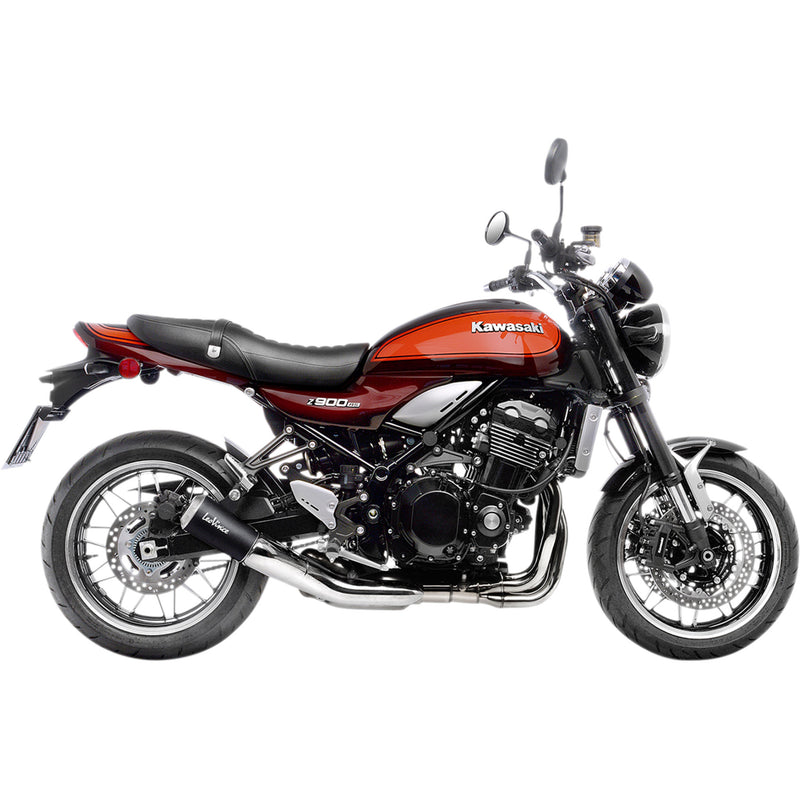 Leovince LV-10 Black Muffler - 15216B Kawasaki 900 2018-2025