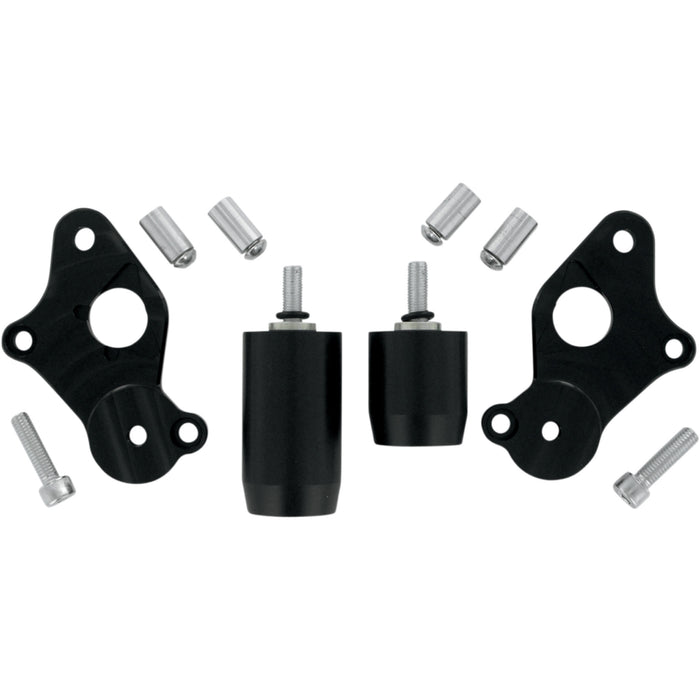 PSR 0505-0848 05-00903-02 Frame Sliders black - suzuki - gsx-r 600/750