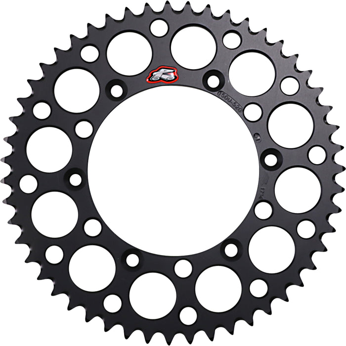 RENTHAL 1211-0028 150U-520-51GBBK Rear Sprocket Sprocket - Black - 51 Tooth