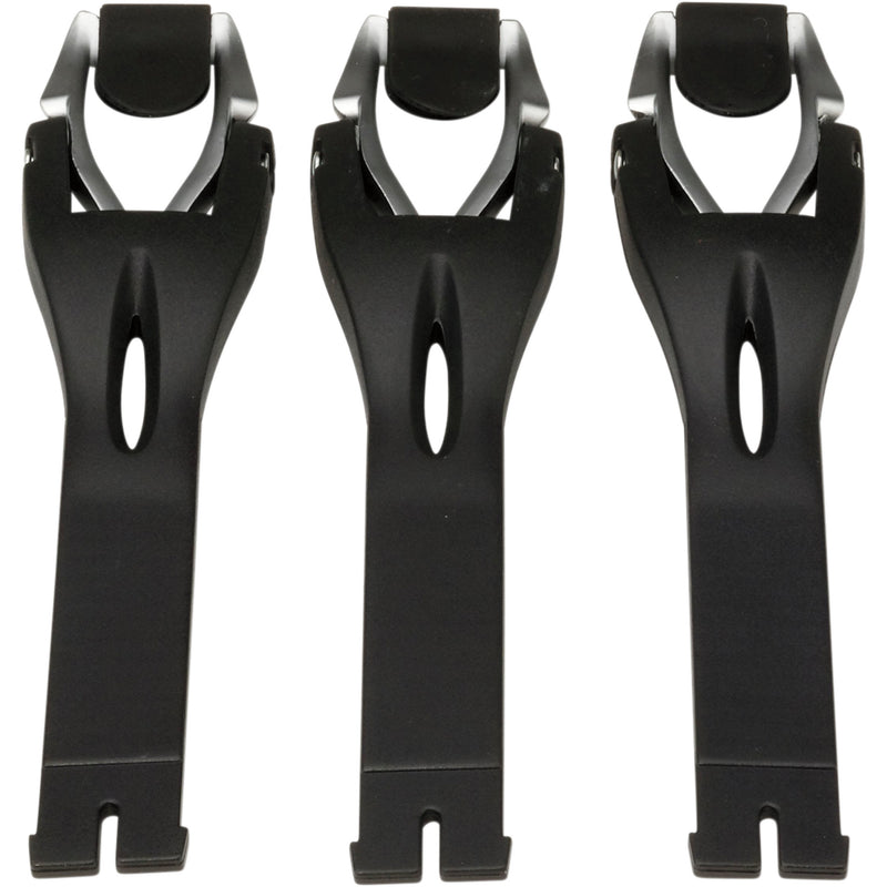 MOOSE OFFROAD M1.3 Boots Replacement Parts Strap/Buckle Kit - Black