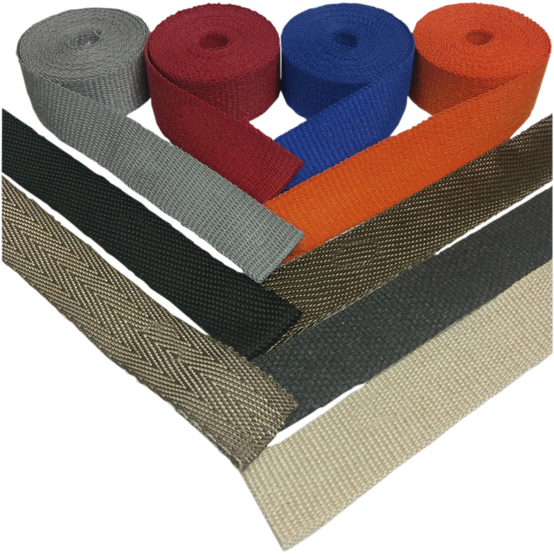 CYCLE PERFORMANCE PROD. 1861-0987 CPP/9065BL Lava Rock Exhaust Wrap Kit multi-tone - 2" x 25'