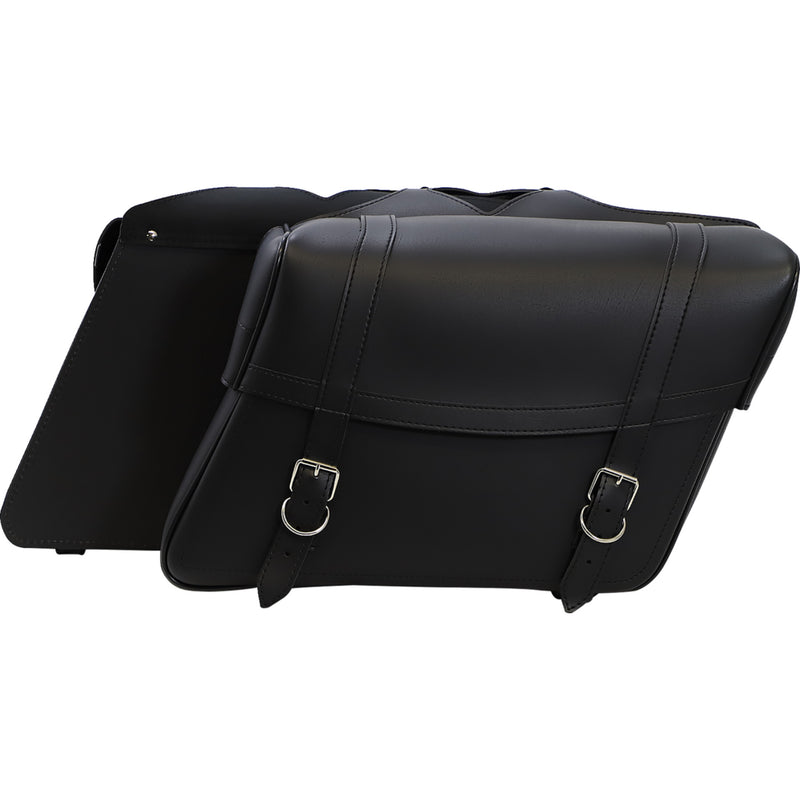 SADDLEMEN 3501-0092 X021-02-042 Highwayman Slant-style Saddlebags jumbo