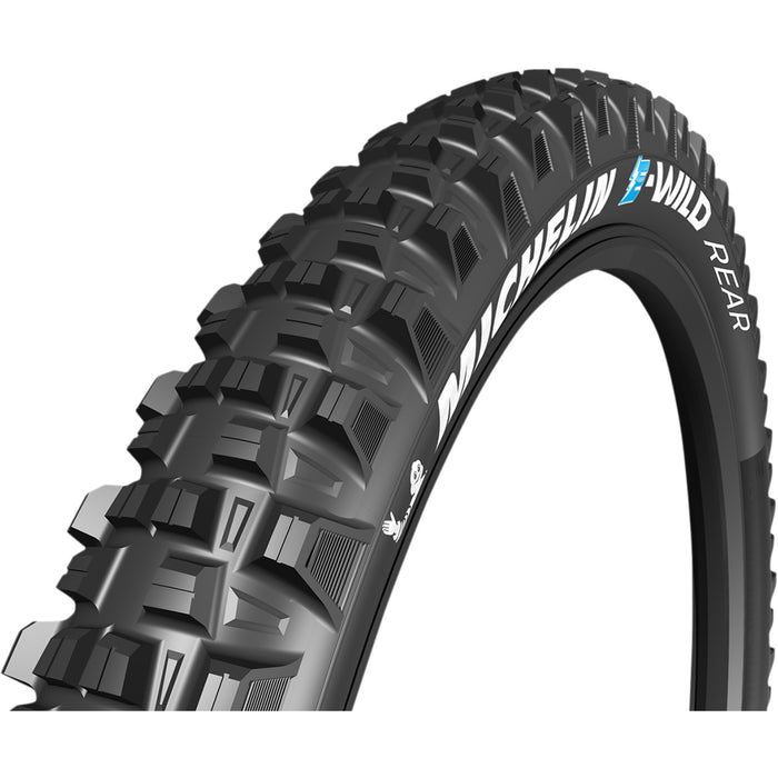 MICHELIN 0344-0034 80986 E-Wild Bicycle Tire E-Wild Tire - 27.5 x 2.60 (66-584) - Rear