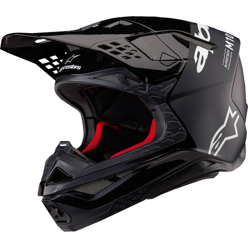ALPINESTARS Supertech M10 Flood MIPS® Helmet - Black/Dark Gray