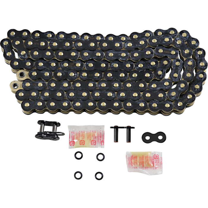 RK 1223-0953 520MAXX-150-BC 520 Max X Chain 520 - Max X Chain - 150 Links - Black & Chrome