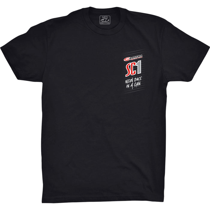 MAXIMA RACING OIL 3030-20735 10-10019-BLKXXL Maxima SC1 T-Shirt Maxima SC1 Short-Sleeve T-Shirt - Black - 2XL