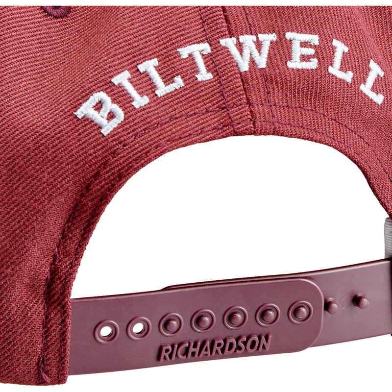 BILTWELL 2501-4329 8002-4040-00 Script B Hat maroon