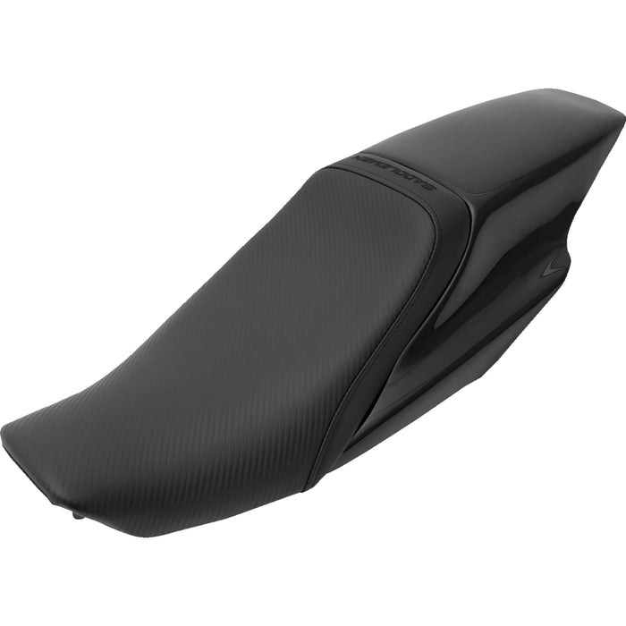 SADDLEMEN 0804-0681 Z4282 Eliminator Tail Section/Seat - Eliminator Seat Kit - Carbon Fiber - XL '04-'20