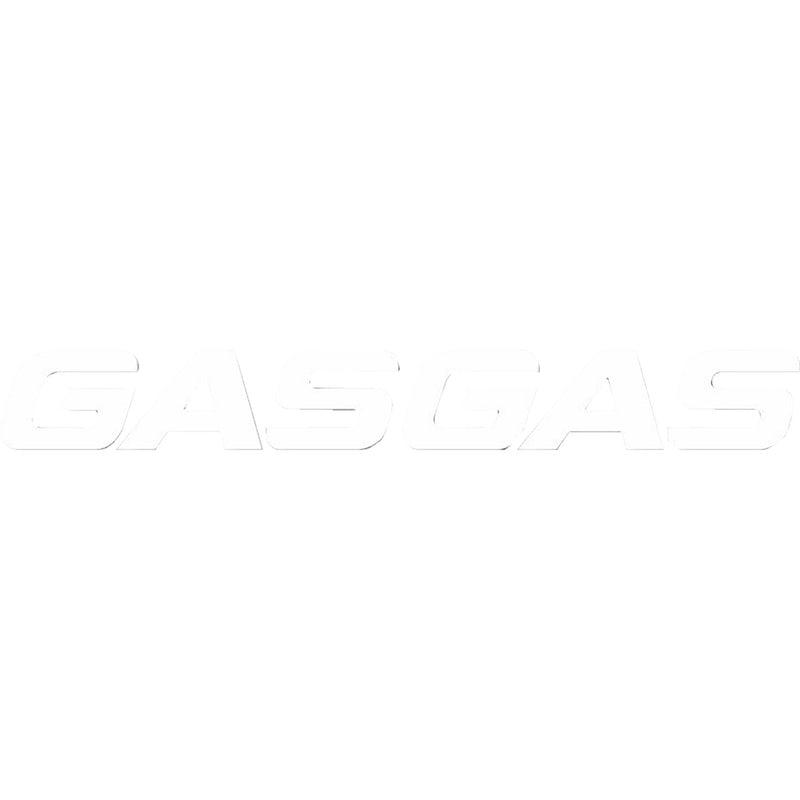 FACTORY EFFEX 4320-2617 28-94704 Die-Cut Logo Decal Die-Cut Decal - 1' - Gas Gas White