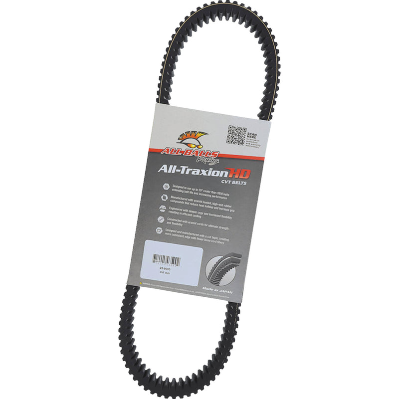 All Balls All-Traxion Belt - 25-9003 Kawasaki Teryx 2020-2025