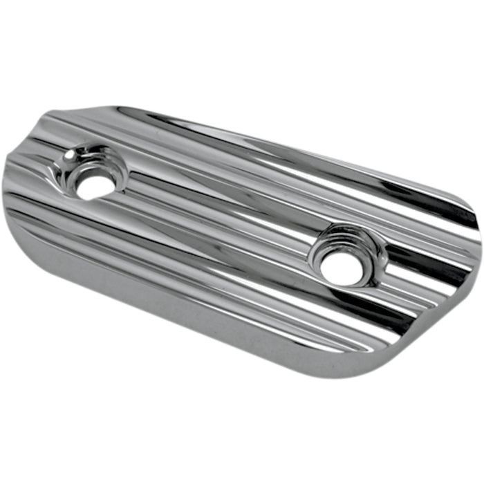 JOKER MACHINE 1107-0261 10-664C Sportster Inspection Cover - Finned - Chrome - '04-'21 XL