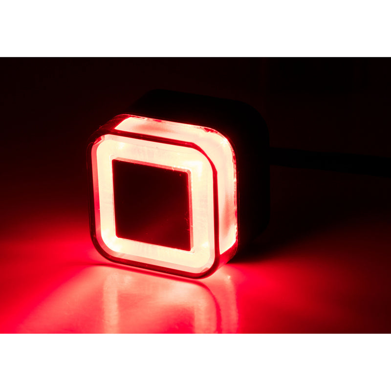 KOSO NORTH AMERICA 2010-1547 HB042000 Taillight gt-07 - red lens