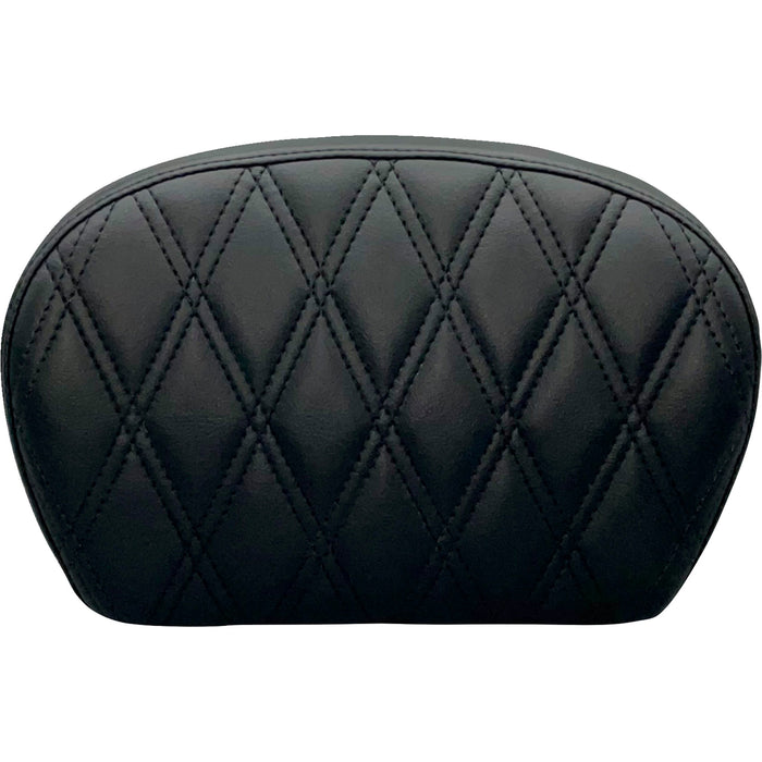 LE PERA 0801-1440 L-SBP01DD-DULL Sissy Bar Pad - Double Diamond - Dull Black