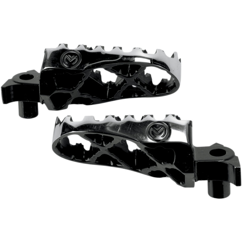 Moose Offroad Hybrid Footpegs - STRM-5 Suzuki RM 125 / RM 250 2003-2008