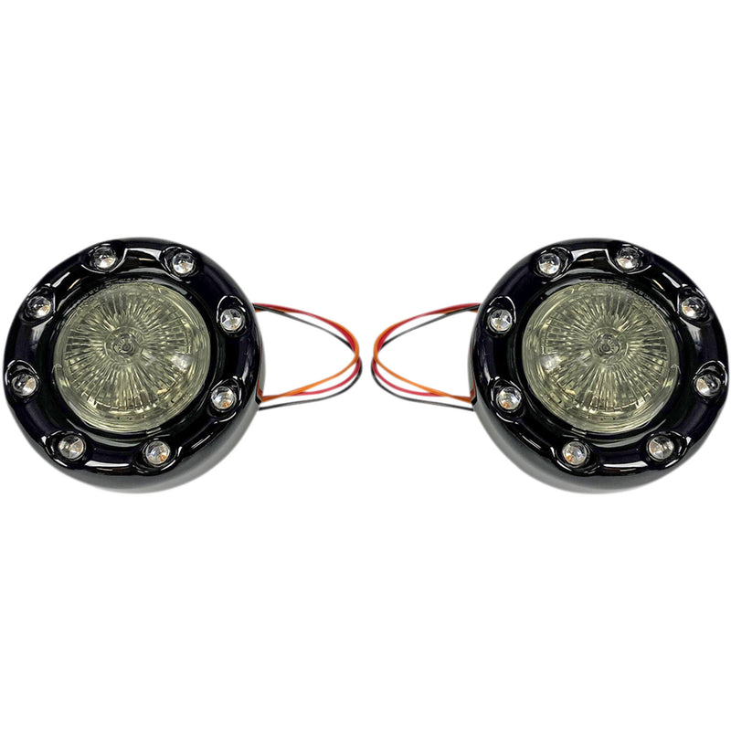 (OPEN BOX) Custom Dynamics ProBEAM® Turn Signal - PB-BR-RR-57-BS For Harley Motorcycles 2007-2025