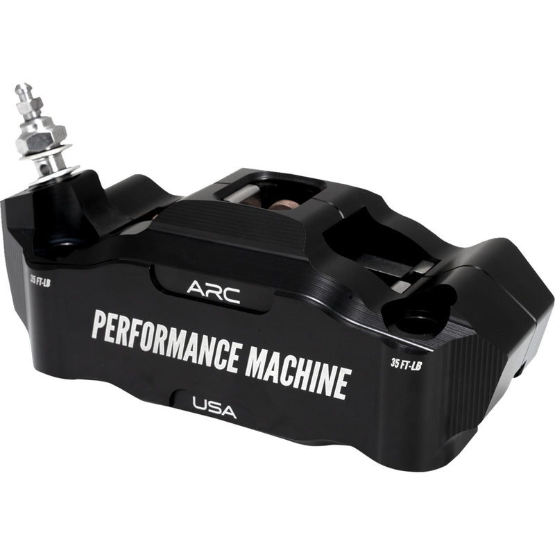 PERFORMANCE MACHINE (PM) 1701-0811 0052-2427-MB Race Series Radial Mount Caliper Radial Mount Caliper - Front Left - Black Anodized