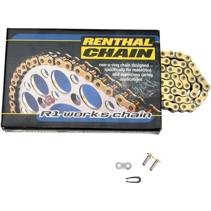 RENTHAL 1221-0017 C277 428 R1 Works Chain 428 R1 - Works Chain - 140 Links