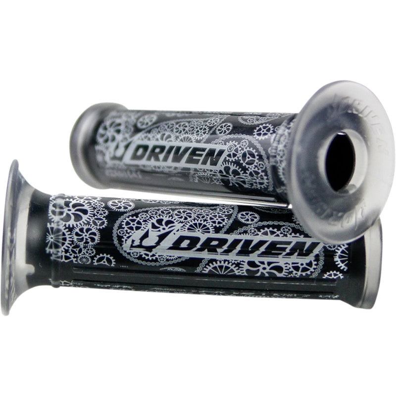 DRIVEN RACING 0630-2704 D335 BK Bandana Grips Grips - Bandana - Black