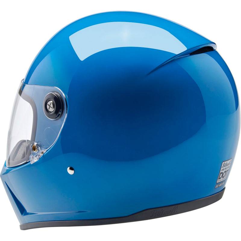 BILTWELL Lane Splitter 22.06 Helmet Gloss - Tahoe Blue