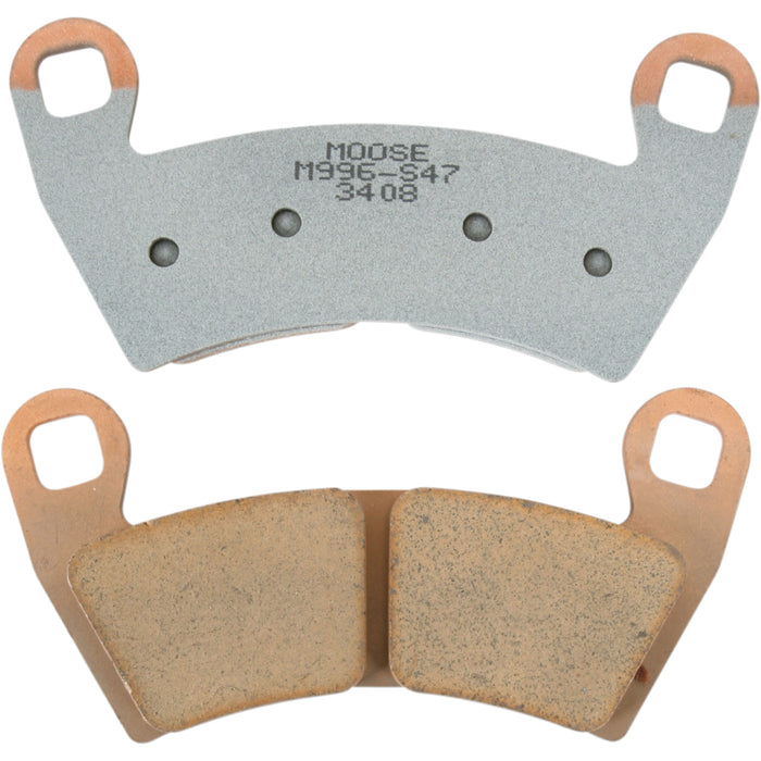 MOOSE OFFROAD 1721-1229 M996-S47 XCR Sintered Brake Pads XCR Brake Pads - Front/Rear - Polaris