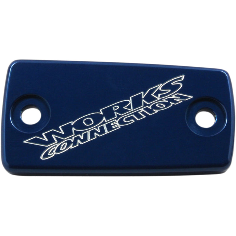 WORKS CONNECTION 1731-0661 21-072 Clutch Master Cylinder Cover Clutch Cap - Blue