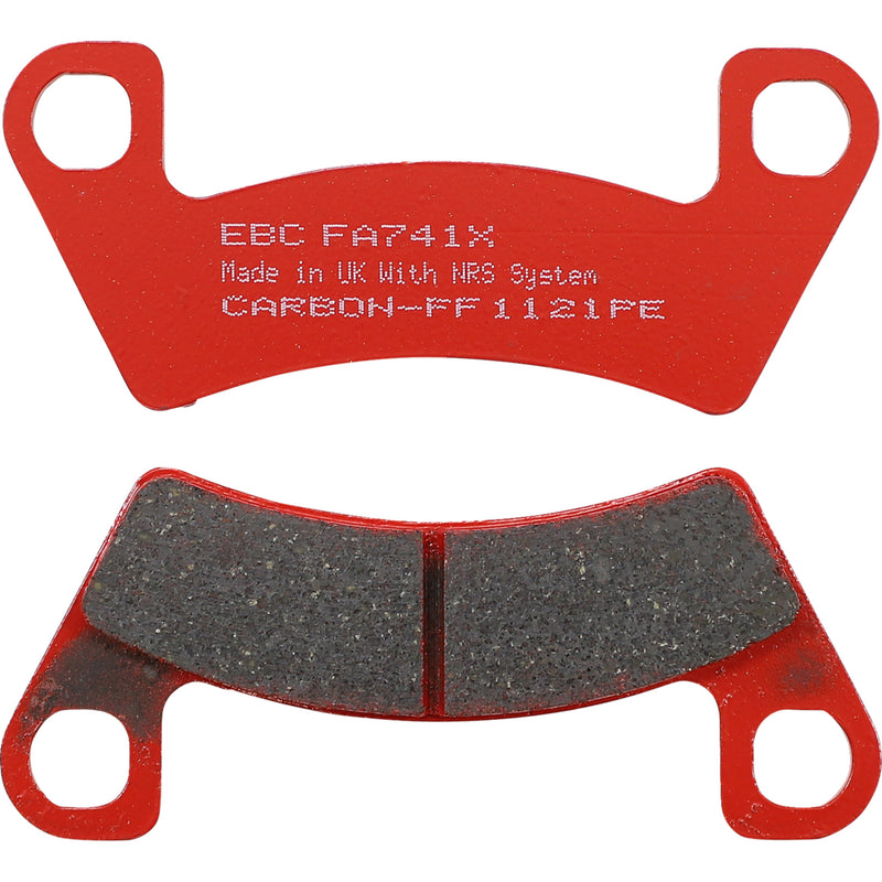 EBC Brake Pad - FA741X For Textron ATV/UTV Models 2017-2019 | Arctic Cat Wildcat 2015-2016