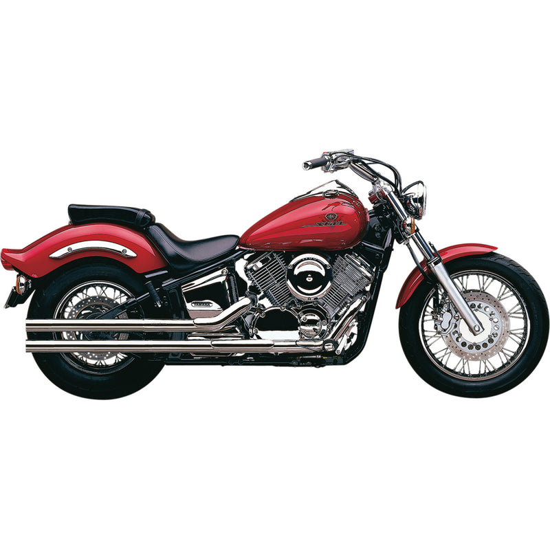 Cobra Lo-Boy 2-Into-2 Exhaust System - 2967 Yamaha Star 1100 Custom 1999-2009