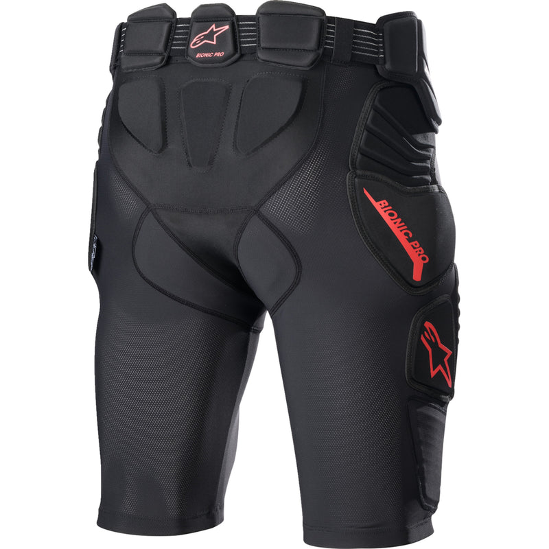 ALPINESTARS Bionic Pro Protection Shorts Black/Red