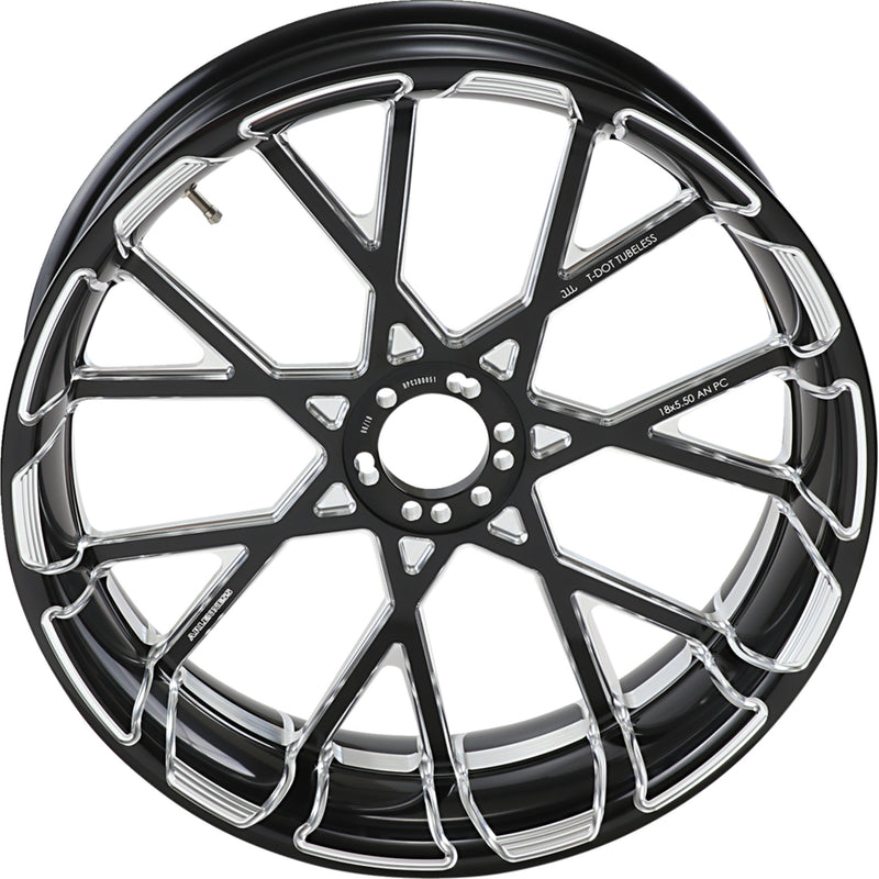 ARLEN NESS 0210-0332 71-502 Procross Forged Billet Rim - Rear - Black - 18x5.5