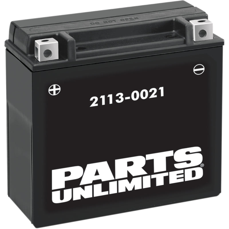 Parts Unlimited Battery - 2113-0021 For Harley 1973-1996 | Yamaha Snowmobiles 2017-2018 | Ducati 906 Paso / Paso 906 / Paso 907 1989-1992