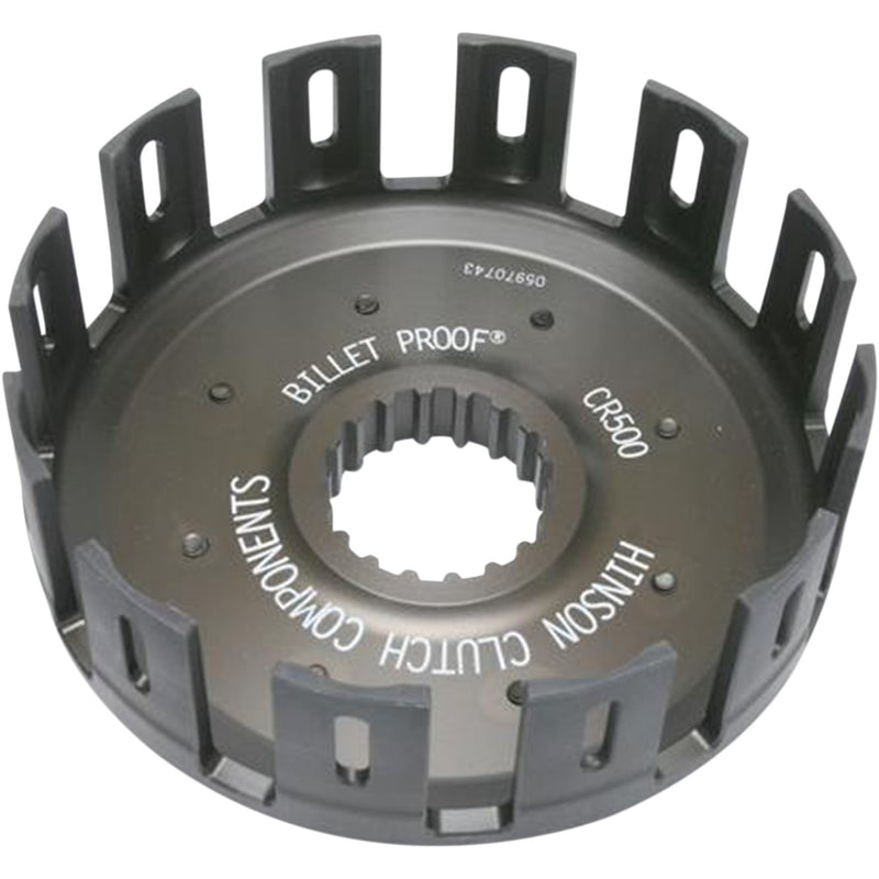 Hinson Racing Billetproof Clutch Basket - H059 Honda CR500R 1990-2001