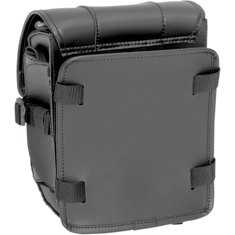 SADDLEMEN 3503-0064 3503-0064 Cruis'n Deluxe Sissy Bar Bag Sissy Bar Bag - Deluxe - Black